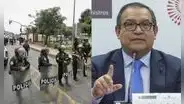 Gobierno respalda a la PNP y FF. AA. para liberar vías bloqueadas debido a las protestas