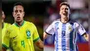 Brasil vs Argentina Sub 20 EN VIVO: todo sobre el el cotejo por el Sudamericano 2023