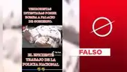 Es falso que video evidencia detención de “terroristas” e incautación de “bombas” para atentados contra Gobierno de Dina Boluarte