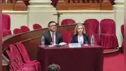 Geiner Alvarado se presenta ante Comisión de Fiscalización con Rosa Bartra como abogada