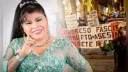 Isaura de los Andes donó S/10.000 para protestantes que viajarán a Lima