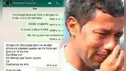 Los mensajes de ‘Chorri’ Palacios que confirman infidelidad: "Mi esposa puede ver mi fono, no me escribas"