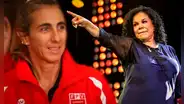 Eva Ayllón atraviesa momento incómodo en pleno concierto y Natalia Málaga acude a ayudarla