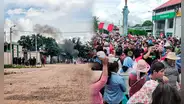 Manifestantes amenazan incendiar Gobierno Regional de Madre de Dios tras enterarse de visita de premier Otárola