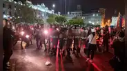Marcha en Lima: Policía Nacional impidió el ingreso de manifestantes a la plaza San Martín