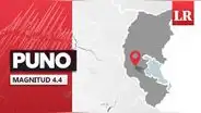 Temblor de magnitud 4.4 se sintió en Puno hoy, según IGP