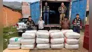 La Libertad: intervienen camión con más de 300 kilos de marihuana escondidos entre cajas de cerveza