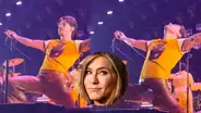 Harry Styles pasó bochornoso momento al romper su pantalón frente a Jennifer Aniston en concierto