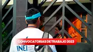 ¿Buscas trabajo? INEI ofrece empleos de hasta S/3.000 de sueldo