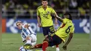 Argentina quedó eliminada del Sudamericano sub-20 tras perder 1-0 contra Colombia