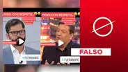 No, este video no muestra al periodista Julio César Rodríguez insultando al presidente de Chile