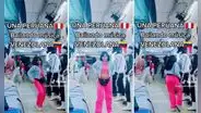Peruana se roba el show al bailar música venezolana en Gamarra y deja en shock a usuarios