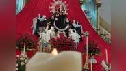 Virgen de la Candelaria viste de luto como duelo por la muerte de 21 puneños