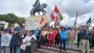 Protestas: 59% las justifica, 53% dice que les afecta mucho, según encuesta nacional IEP