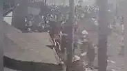 Este es el momento en que la PNP ataca a Víctor Raúl Santisteban, quien murió en manifestaciones