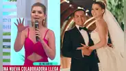 Brunella Horna ingresa a "América hoy" y se proclama "la señora Acuña", pese a revelar que le incomodaba