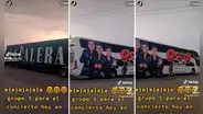 Bus del Grupo 5 se queda varado en la carretera y usuarios piden que canten para animar a personas por bloqueos