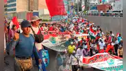 Marcha en Lima: se registraron enfrentamientos entre la PNP y manifestantes en la av. Abancay