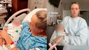 Joven fue al hospital porque pensó tener cálculos renales y acabó dando a luz