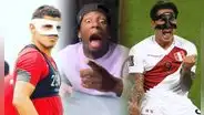Aldo Corzo usa máscara y Advíncula lo vacila con divertido comentario: "Lapadula de los pobres"