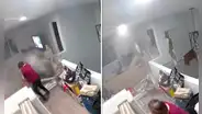 TikTok: mujer estuvo a punto de ser aplastada por una roca gigante que impactó contra su casa en Hawái