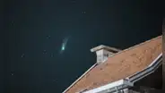 Así se vio el cometa verde en su paso más cercano a la Tierra