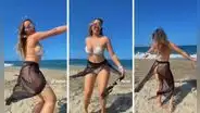 Joven saca sus 'atrevidos' pasos al ritmo del tambor venezolano y se roba suspiros en TikTok