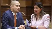 Congreso: fujimoristas Tania Ramírez y Arturo Alegría protagonizan discusión en el Pleno