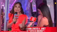 Luciana Fuster ignora a Janet Barboza durante su visita a "Esto es guerra": "Le volteó la cara"