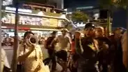 Grupo La Resistencia ataca a manifestantes en parque Kennedy