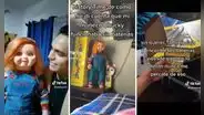 Joven revela cómo se dio cuenta de que su Chucky de juguete se movía solo sin haberle puesto pilas