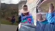 Anciana aguardaba un auto por horas y se emociona al recibir ayuda de chofer en Áncash