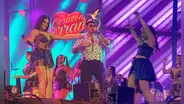Corazón Serrano y Milena Warthon retumban el escenario por los 30 años de la agrupación de cumbia
