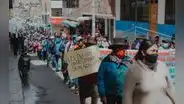 Ciudadanos acatan huelga indefinida contra Dina Boluarte y el Congreso en Ayacucho
