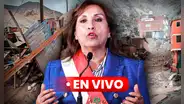 Huaicos en Arequipa EN VIVO: Dina Boluarte sobrevuela región afectada este martes 7