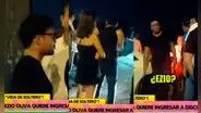 Ezio Oliva intentó entrar a la fuerza a discoteca y seguridad se lo impidió: "No hay ingreso"