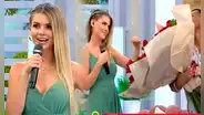 Brunella recibe tierno regalo de Richard Acuña tras un mes de casados: "Hasta viejitos y arrugados"