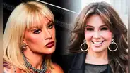 La vez que Thalía elogió a Leslie Shaw tras grabar un tema juntas