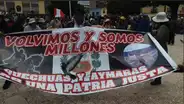 Estudiantinas protestan cantando contra Dina Boluarte: "Ya no mates más a mi pueblo"