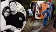 Pareja peruana muere tras choque de bus contra camión en Ecuador