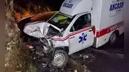 Gestante salva de morir tras choque de ambulancia en la que era trasladada contra un cerro