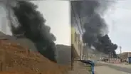 Huarochirí: se registra un incendio en fábrica de Jicamarca
