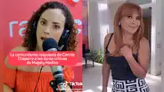 Connie Chaparro responde a Magaly por criticar su look en premiere: “La plata no te viste mejor”