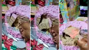 Cumpleañero se lleva enorme sorpresa al hallar un trozo de espátula dentro de su pastel