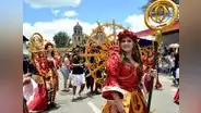Se corona como reina del carnaval de Cajamarca la hermana gemela de la ganadora del 2022