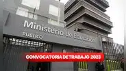 ¿Sin empleo? El Ministerio de Educación ofrece 20 plazas de trabajo con sueldos de hasta S/6.500