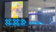 Super Junior en Lima: imágenes de respaldo a la PNP aparecieron en pantallas del concierto