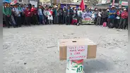 Manifestantes: “Acusación de tener financiamiento ilegal nos ofende”