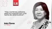 Candidatos como cancha, por Inés Flores