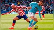 Con Renato Tapia, Atlético de Madrid venció 1-0 al Celta de Vigo por LaLiga Santander
